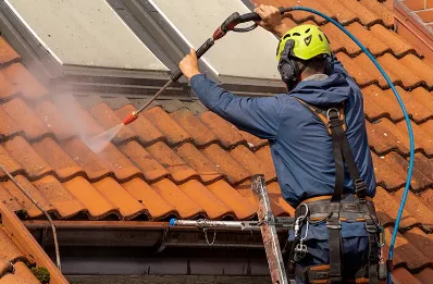 Démoussage et hydrofuge de toiture à Brasparts